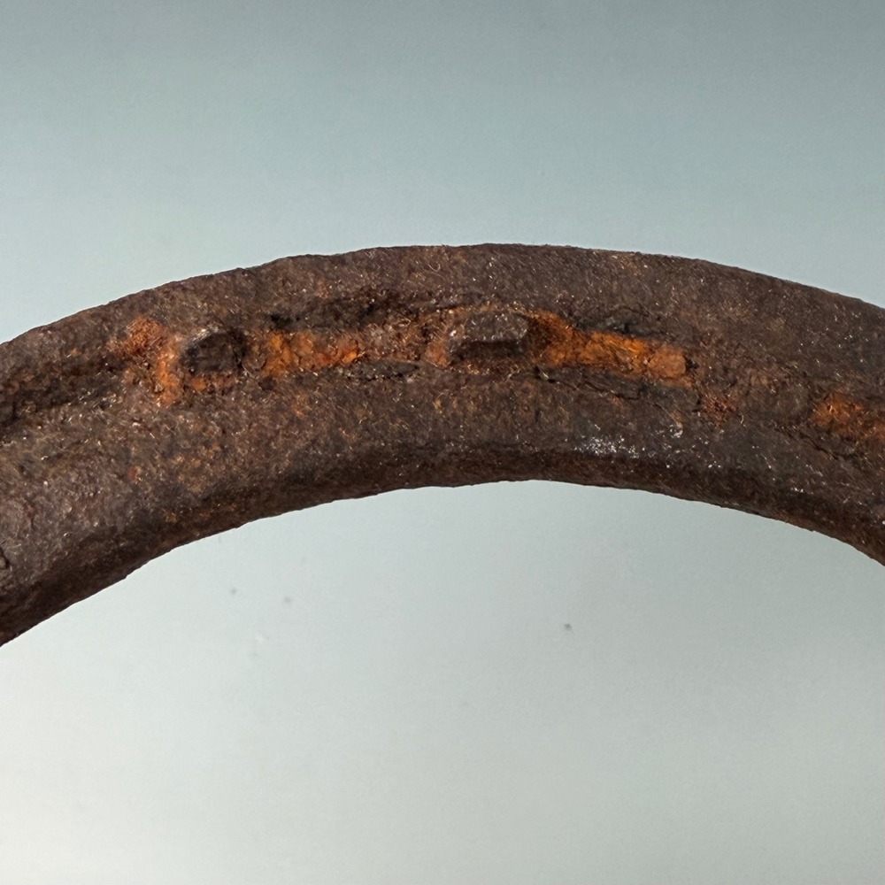 Vintage‎ Rusty Iron Horseshoe Antique Western Equestrian Decor Lucky Charm - Picture 8 of 9